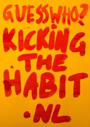 A Kicking the Habit Poster