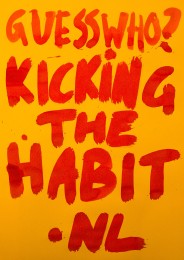 A Kicking the Habit Poster