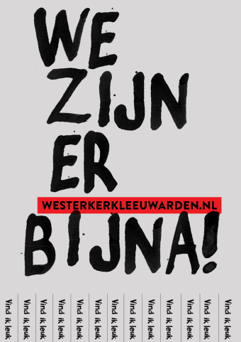 Poster De Westerkerk leeuwarden 